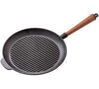 Stellar Cast Iron Grill Pan Non-Stick - Dark Grey 28cm