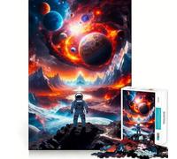 Stellar Chaos 1000 Piece Jigsaw Puzzle for Teenagers Clear Logic Toy Calm Pastime Perfect Cut Classic Gift 38x52cm