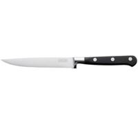 Stellar Classic 12cm / 5" Serrated Steak Knife, Stainless Steel Serrated Sharp Blade, Full Tang Riveted Handle, Dishwasher Safe