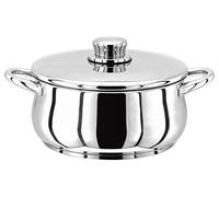 Stellar Classic Stainless Steel Casserole with Lid 22cm, 2.5L Induction Ready, Oven Safe, Dishwasher Safe