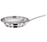 Stellar Classic Uncoated Stainless Steel Conical Frying Pan 26cm, Induction Ready, Oven Safe, Dishwasher Safe