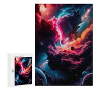 Stellar Clouds - Decorative Jigsaw for Grown-Ups, 300 PCS, Gift for Winter Evenings - for Quiet Evenings And Focused Play