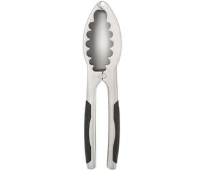 Stellar Contour Gadgets Bowl Shaped Nut Cracker, Cushioned Grip, Dishwasher Safe, Chrome plated Zinc Alloy