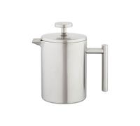 Stellar Coffee, 2.5 Cup Double Walled Matt Cafetiere, 300ml, Silver