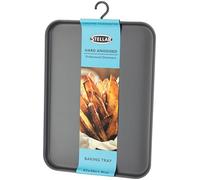 Stellar Expert Baking Tray, 41 x 29 x 1.5cm, Oven Safe to 240C, PTFE & PROFA Free, Strong Hard Andonised Surface
