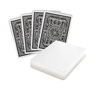 Stellar Factory Card Sleeves 112-Count, Crystal Clear, 2.5" x 3.5"