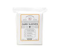 Stellar Factory - Premium Card Sleeves, Rounded, 2.5" x 3.5" (112 Count) (100% Clear)