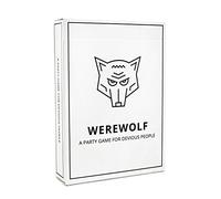 Stellar Factory Werewolf: A Party Game for Devious People | Social deduction & bluffing gameplay; 50 cards, 9 roles incl. Seer, Doctor & Witch; Made in USA cardstock.