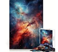 Stellar Galaxy 1000 Piece Jigsaw Puzzles for Teenagers Jigsaw Solid Logic Toy Calm Fun Precision Cut Santa Wish Item 38x26cm
