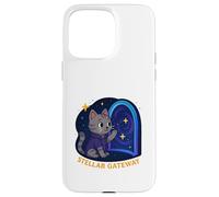 Stellar Gateway Cosmic Mystic Cat Case for iPhone 15 Pro Max