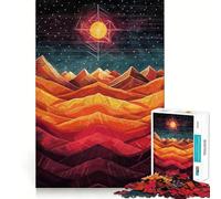 Stellar Geometry Jigsaw Puzzles for Teenagers 1000 Piece Smart Toy Leisure Time Accurate Cut Seasonal Gift 50x75cm