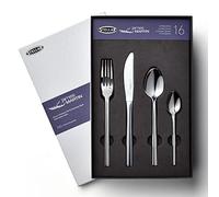Stellar James Martin 16-Piece Stainless Steel Cutlery Set for 4 People, Dishwasher Safe