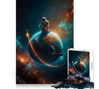 Stellar Journey 1000 Pieces Jigsaw Puzzles for Adults Recall Upgrade Stress Relief Tight Cut Santa Wish Pick 50x75cm
