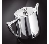 Stellar Luxe 8 Cup Teapot, 1.8 Litre Capacity, Mirror Polished Stainless Steel
