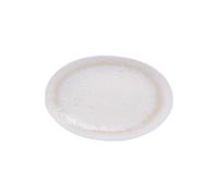 Stellar Mylor Stoneware Large Platter - White Stellar White