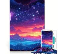 Stellar Night 1000 Pieces Jigsaws Adults Puzzles Gifts Mind Skill Toy Quiet Fun Design Assembly 38x26cm