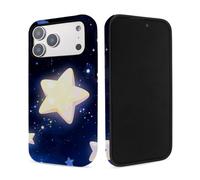 Stellar One Dual Layer Film Case for iPhone 17 Pro Max 6.9 Inch, High-Definition UV Transfer Pattern, Shockproof Soft TPU Inner + Scratch-Resistant Film Outer, Slim Protective Phone Case (Matte Clear)