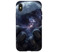 Stellar Orb Held by Mystical Creature Hand Case for iPhone X/XS
