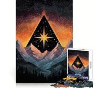 Stellar Peak Puzzles for Adults 1000 Pieces Strengthen Memory Stress Relief Smooth Edge Heartfelt Gift 50x75cm