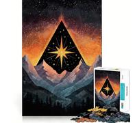 Stellar Peak Puzzles for Adults 1000 Pieces Strengthen Memory Stress Relief Smooth Edge Heartfelt Gift 50x75cm