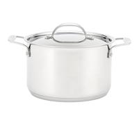 Stellar Profile 20cm Casserole Pan - 3.2L Stainless Steel Cooking Pot with Twin Handles - Induction Hob Compatible, Dishwasher & Oven Safe, Uncoated & PFAS-Free