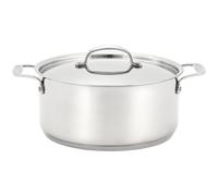 Stellar Profile, 24cm Casserole, 3.7L in Metallic Silver Stellar Metallic Silver