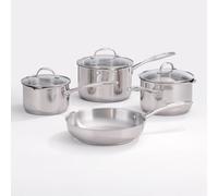 Stellar Profile 4 Piece Uncoated Cookware Set
