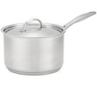Stellar Profile Matte 18cm Saucepan - 2.3L Matte Stainless Steel 18/10 Cooking Pan, Induction Suitable,C21Dishwasher Safe