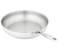 Stellar Profile Stainless Steel Uncoated Frying Pan -28 cm, Durable Frying Pan for Everyday Cooking, Induction Ready, Oven & Dishwasher Safe