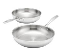 Stellar Profile Twin Stainless Steel Frypan Set
