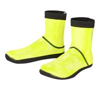 Stellar Reflective Open Sole Overshoes Black/Hi-Viz Yellow