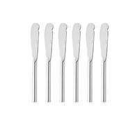 Stellar Rochester Set of 6 Stainless Steel Butter Knives in Gift Box, Dishwasher Safe