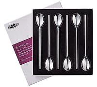 Stellar Rochester Set of 6 Stainless Steel Latte or Sundae Spoons in Gift Box