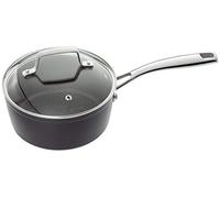 Stellar Rocktanium 18cm 1.5L Non-Stick Saucepan with Glass Lid, QuanTanium Non Stick, Induction Ready, Dishwasher Safe