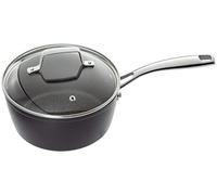 Stellar Rocktanium 20cm 2.1L Non-Stick Saucepan with Glass Lid, QuanTanium Non Stick, Induction Ready, Dishwasher Safe