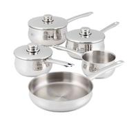 Stellar S1C1B Classic Stainless Steel 5 Piece Pan Set