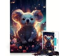 Stellar Safarr Koala 1000 Piece Jigsaw Puzzles for Adults Memory Boost Family Joy Pattern Assembly Santa Wish Pick 50x75cm