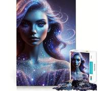 Stellar Siren for Adults 1000 Piece Puzzle Mind Exercise Toy Gentle Leisure Design Assembly Seasonal Gift 38x52cm