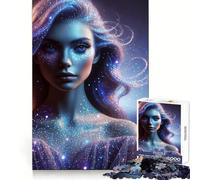 Stellar Siren for Adults 1000 Piece Puzzle Mind Exercise Toy Gentle Leisure Design Assembly Seasonal Gift 38x52cm