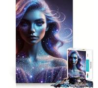 Stellar Siren Jigsaw Puzzles 1000 Piece for Teenagers Enhance Memory Leisure Time Solid Cut Santa Wish Item 50x75cm