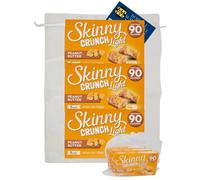 Stellar Six Skinny Crunch Peanut Butter Gift Set, Low Calorie Snack & Postcard