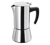Stellar Stainless Steel Espresso Maker, 6 Cup Coffee Maker (400ml), Induction Ready, Dishwasher Safe