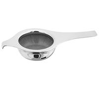 Stellar Tea Strainer for Loose Tea, Stainless Steel Fine Mesh, Argon Welded, Dishwasher Safe, Silver