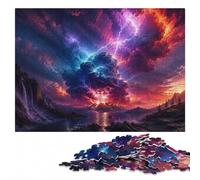 Stellar Thunder Adult Wooden Jigsaw Puzzle | Clear image details: a simple way to organise the image over several sessions.