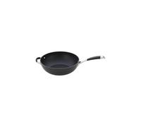 Stellar Wok Pan - Verve range, 28cm Non-Stick, Black Aluminium, Soft Grip