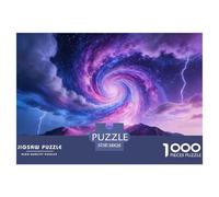 Stellar Vortex Aurora Jigsaw Puzzles for Adults Interesting Puzzle Game 1000 Pieces Brain Challenge Home Decoration Gifts 38x26cm/1000pcs
