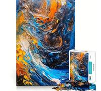 Stellar Whirl 1000 Piece Jigsaw Puzzles for Adults Teenagers Cognitive Toy Leisure Fun Pattern Assembly Festive Gift 38x26cm
