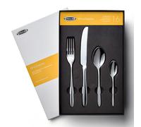 Stellar Winchester BW48 16-Piece Set Stainless Steel Cutlery for 4 Place Settings in Gift Box, Dishwasher Safe