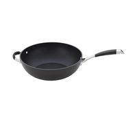 Stellar Wok Pan - Verve range, 28cm Non-Stick, Black Aluminium, Soft Grip