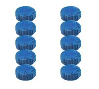 Stellastar 10pcs Toilet Cistern Blocks Blue Block Bathroom Bowl Cleaner Freshener Loo Tablets